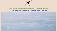Desktop Screenshot of eridanus.cz
